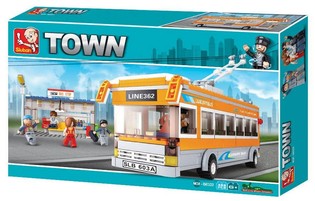 Bus Troli Sluban M38-B0332 (1 pc.)