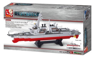 Kapal Perusak Sluban Battle Group M38-B0390 (1 pc.)