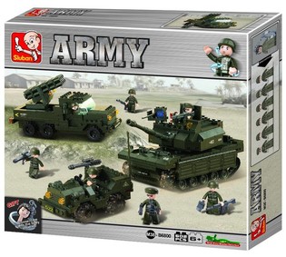 Sluban Set Tentara Angkatan Darat M38-B6800 (1 pc)