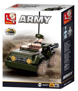 Sluban 8 in 1 Jeep M38-B0587F (1 pc.)