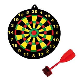 PAPAN DART DENGAN ANAK PANAH COP UNTUK UNDIAN (48 pcs)