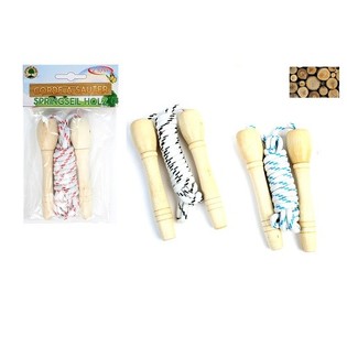 TALI LOMPAT KAYU (24 pcs)