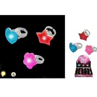 CINCIN MENYALA MULTI WARNA DALAM DISPLAY (36 pcs)