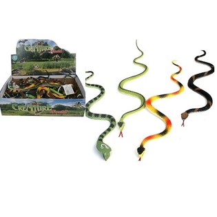 Mainan Ular Menakutkan, 34cm dalam Display (72 pcs)