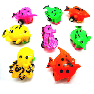 Mainan Ikan Tarik Mundur Pull Back (48 pcs)