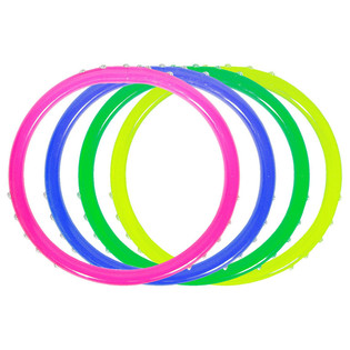 4 Pcs Gelang Anak Warna Cerah (12 pak)
