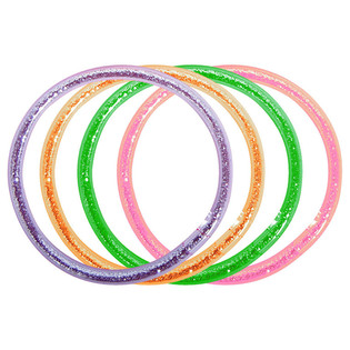 4 Pcs Gelang Glitter untuk Hadiah (12 pcs)
