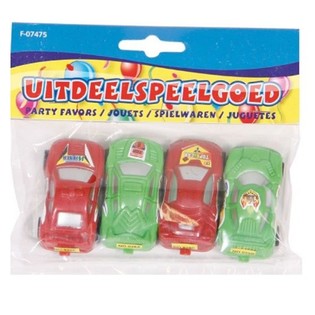 4 Pcs Mobil Mainan Hadiah (12 pak)