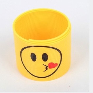 MAINAN PER SLINKY BESAR WAJAH CERIA &Oslash; 7 CM (36 pcs)