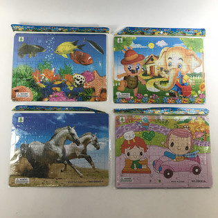 MIX PUZZLE, terdiri dari: 63 keping (24 pcs)