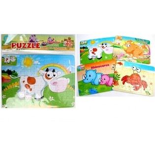 MIX PUZZLE HEWAN, 26x19 Cm (24 pcs)