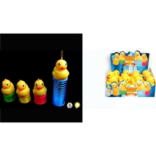 Mainan Per Tangga Bebek LED Menyala Besar dalam Display (12 pcs)
