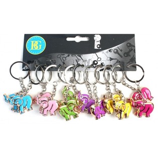 GANTUNGAN KUNCI GAJAH (12 pcs)