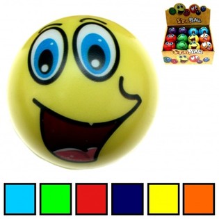 Display Bola Anti-stres Smiley PU (24 pcs)