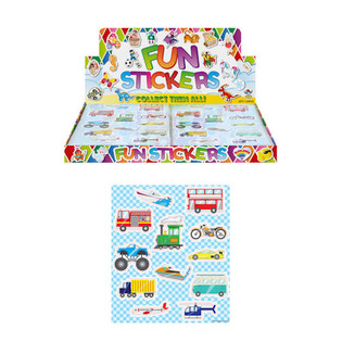 FUN STICKERS &ndash; MODEL: KENDARAAN (120 pcs)
