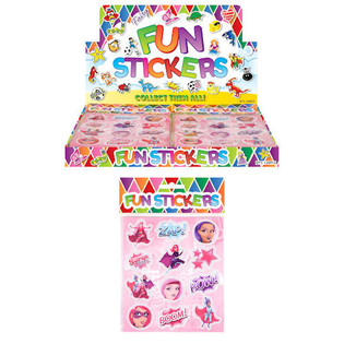 STIKER LUCU &ndash; MODEL: SUPER GIRLS (120 pcs)