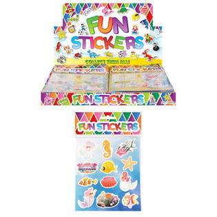 Stiker Lucu Karakter Duyung | Kotak Display 120 pcs