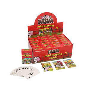 KARTU PERMAINAN MINI &ndash; MODEL PERTANIAN DALAM DISPLAY (24 pcs)