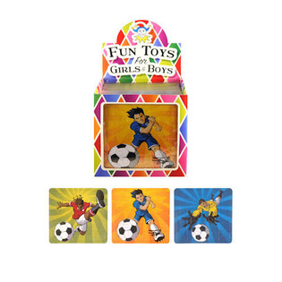 PUZZLE &ndash; PEMAIN SEPAK BOLA, 13 x 12 Cm. DALAM TAMPILAN (108 pcs)