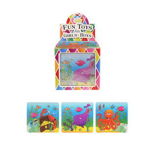 PUZZLE &ndash; SEA LIFE, 13 x 12 Cm. DALAM DISPLAY (108 pcs)