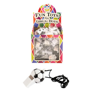 Peluit Sepak Bola Besar dalam Display (36 pcs)