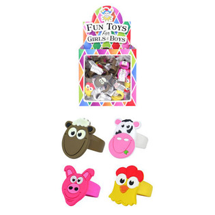 Cincin Anak Model Hewan Ternak dalam Display (156 pcs)