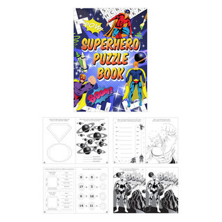 BUKU TEKA-TEKI SUPER HERO (48 pcs)