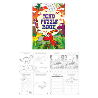 Buku Puzzle Dinosaurus (Set Isi 48 Pcs) | Grosir B2B