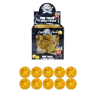 SET KOIN EMAS BAJAK LAUT 12 PCS DALAM DISPLAY (84 set)