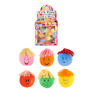 BOLA REMAS WAJAH SENYUM DALAM DISPLAY (84 pcs)