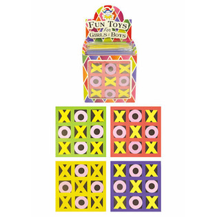 Mainan Tic Tac Toe Bahan Foam dalam Display (30 pcs)