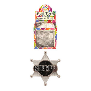 Lencana Sheriff dalam Kotak Pajangan (84 pcs)