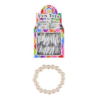 GELANG ANAK PUTIH MUTIARA DENGAN DISPLAY (120 pcs)
