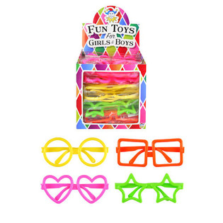 Kacamata Pesta Lucu Anak dalam Display (26 pcs)