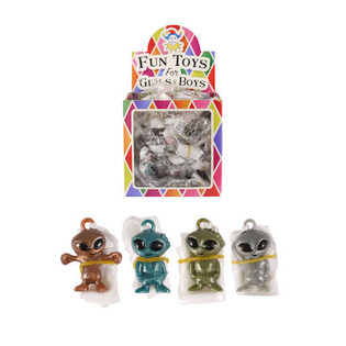Mainan Alien Terjun Payung dalam Display (108 pcs)