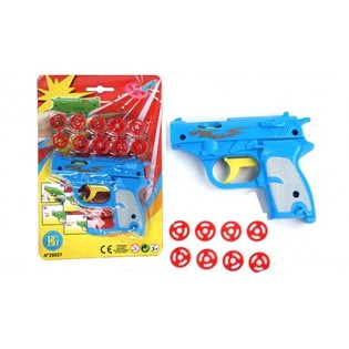 Mainan Pistol Penembak Cakram dalam Karton (24 pcs)