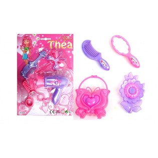 SET KECANTIKAN ANAK PEREMPUAN PADA KARTU (24 pcs)