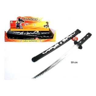 Pedang Ninja Besar dalam Display (12 pcs)
