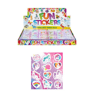 STIKER UNIK &ndash; MODEL: UNICORN (120 pcs)