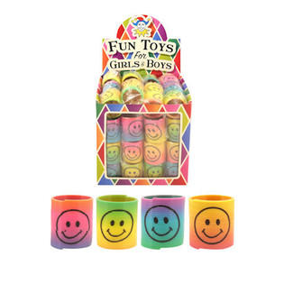 Slinky Mini Smiley Ø3.5 CM Dalam Display (60 pcs)