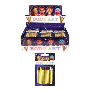SET RIASAN ANAK, 6 WARNA DALAM TAMPILAN (24 pcs.)