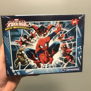 MARVEL &ndash; PUZZLE SPIDERMAN, 60 Keping (4 pcs)