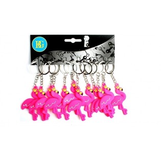 GANTUNGAN KUNCI FLAMINGO (12 pcs)