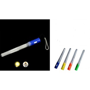 TONGKAT LAMPU WARNA-WARNI, Panjang 18 Cm (24 pcs)