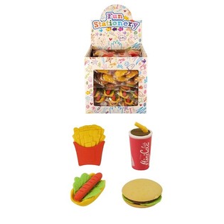 Mix Snack / Fast Food Penghapus Dalam Display (108 pcs)