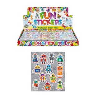 STIKER FUN &ndash; MODEL: ROBOT (120 pcs)
