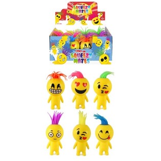 Boneka Smiley Squeezy Menyala dalam Display (12 pcs)