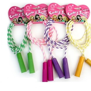 TALI SKIPPING BERWARNA, Panjang 2,10 Meter (24 pcs)