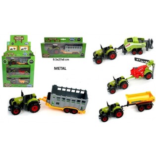 SET TRAKTOR DIE CAST DALAM DISPLAY (12 pcs)