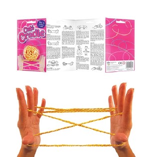 Tali Permainan Jari CATS CRADLE Pelangi - Tali Ajaib (72 Pcs)